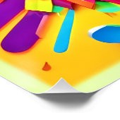 Vortex van vitaliteitskunst perfect poster (Hoek)