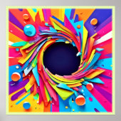 Vortex van vitaliteitskunst poster (Voorkant)