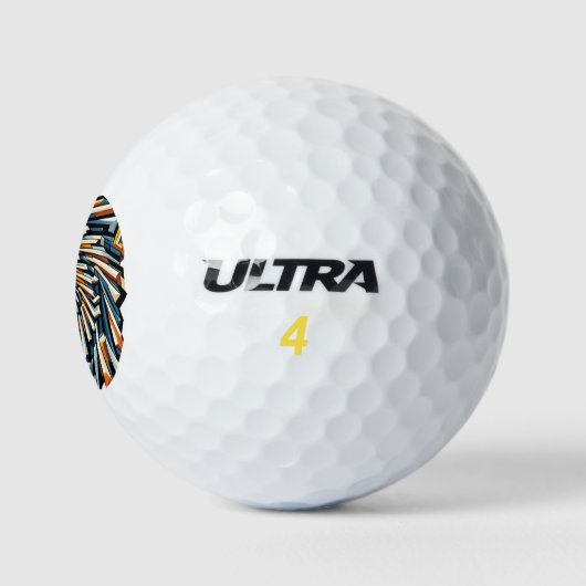 Vortex Vision - Golf Ball Design - Cadeau Golfballen (Logo)