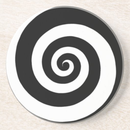 Vortex Zandsteen Onderzetter (Voorkant)