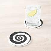 Vortex Zandsteen Onderzetter (Zijkant)