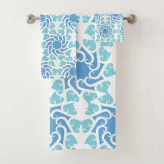 Vórtice Azul Bad Handdoek
