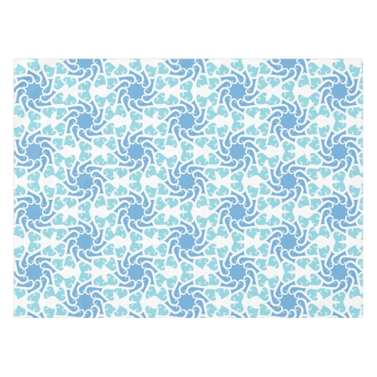 Vórtice Azul Tafelkleed (Voorkant (Horizontaal))