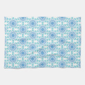Vórtice Azul Theedoek (Horizontaal)
