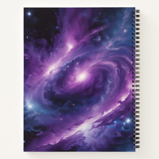 Vórtice Estelar Notitieboek (Achterkant)