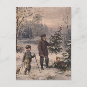 Vorweihnacht   F Kruger  Duitse kerst Feestdagenkaart