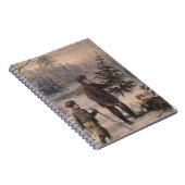 Vorweihnacht | F Kruger| Duitse kerst Notitieboek (Rechterzijde)