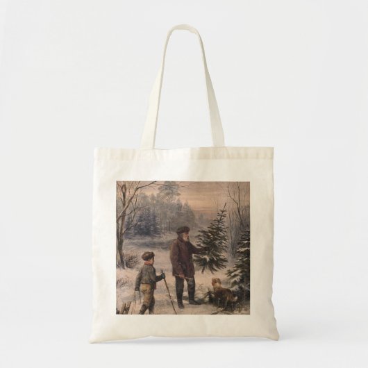 Vorweihnacht | F Kruger| Duitse kerst Tote Bag (Voorkant)