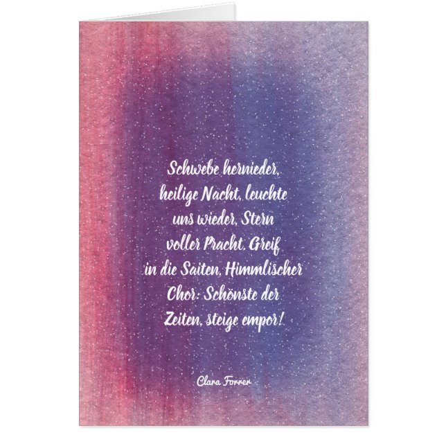 Vorweihnachtlich (Voorkant)