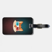 Vos - 3D  Bagagelabel (Achterkant horizontaal)