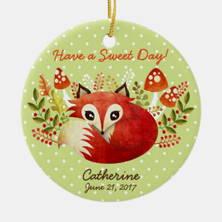 Vos Aangepast Keramisch Ornament Hanger