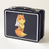 Vos als bruid met sluier (Achterkant)