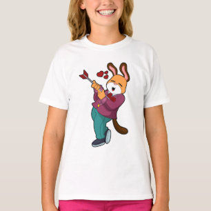 Vos als bruidegom met pak t-shirt