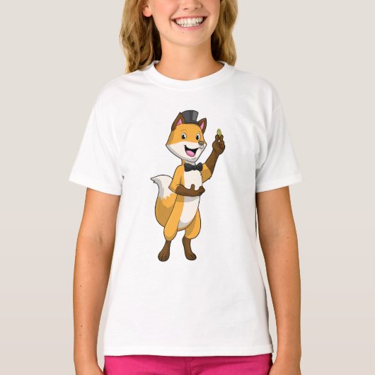 Vos als Bruidegom met Trouwring T-shirt (Voorkant)