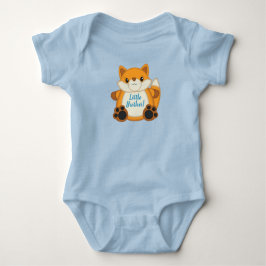 Vos Baby Shower Blauw Romper