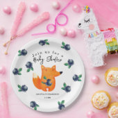 Vos Babyshower Papieren Bordje (Feest)