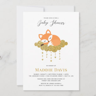 Vos Babyshower Uitnodiging