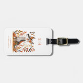 Vos bagage label (Voorkant horizontaal)