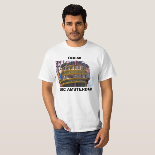 VOS-bemanning Amsterdam T-shirt (Voorkant volledig)