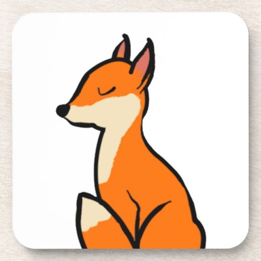 vos bier onderzetter (Voorkant)