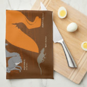 Vos bij de gasfabriek, theedoek (Quarter Fold)