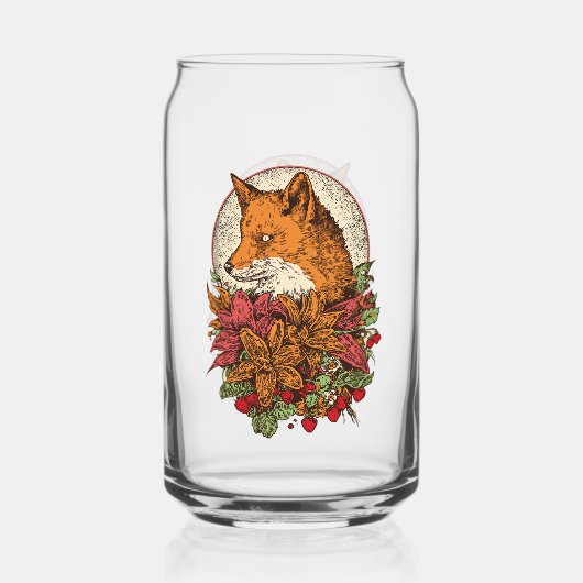 Vos Blikvorm Glas (Achterkant)