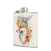 Vos Bloem Kroon Aquarel Heupfles (Links)