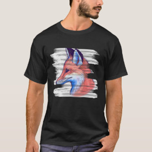 Vos Bos Rode Vos Bos Schepsel Dier T-shirt