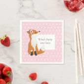 vos, bos, schattig servet (Insitu)