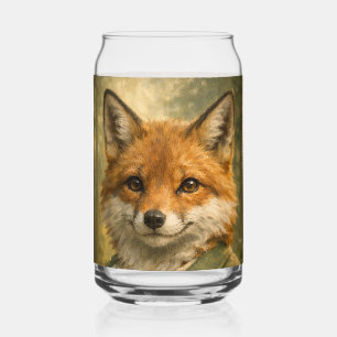 Vos Boswachter • Bedrukte Can Glas