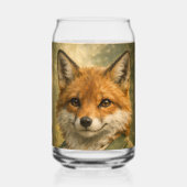 Vos Boswachter • Bedrukte Can Glas (Achterkant)