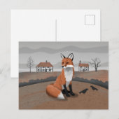 Vos Briefkaart (Voorkant / Achterkant)