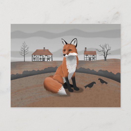 Vos Briefkaart (Voorkant)