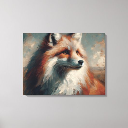 vos canvas afdruk (Voorkant)