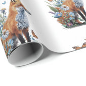 Vos Dierenliefhebbers Bos Cadeaupapier (Rol Hoek)