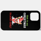 Vos Dit Is Mijn Kerst Pyjama Shirt T-Shirt Vos Case-Mate iPhone Case (Achterkant (horizontaal))