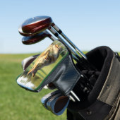 Vos Eekhoorn Dier - met initialen of naam - Putter Golfheadcover (Insitu)