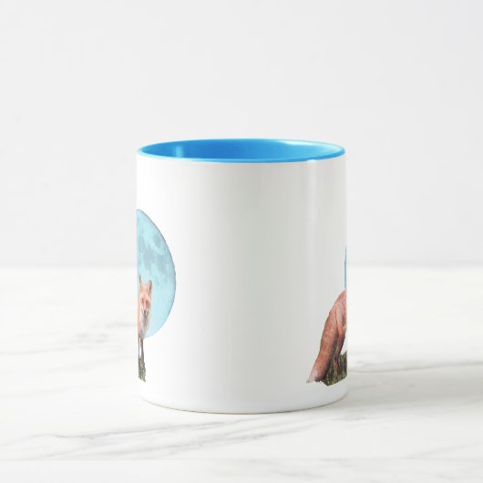 Vos en Blauwe Maan Mok (Midden)