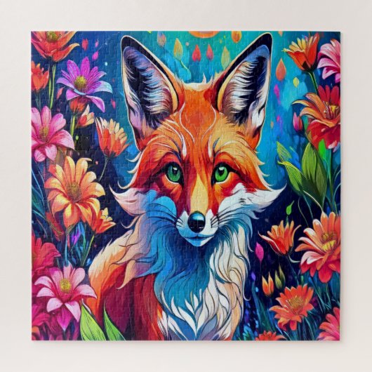 Vos en Bloem Legpuzzel (Verticaal)