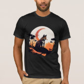 Vos en de maan t-shirt (Voorkant)