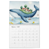 Vos en een vlinder Kalender (Feb 2027)