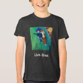 Vos en ik Tri-Blend shirt (Voorkant)