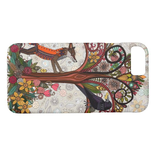 vos en kraai Case-Mate iPhone case (Achterkant (Horizontaal))