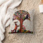 vos en kraai kussen (Deken)