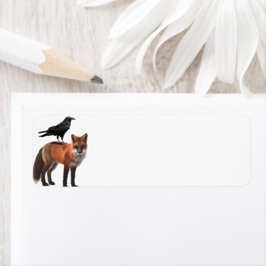 vos en raven etiket (Insitu)