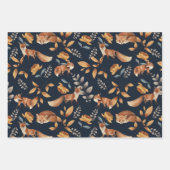 vos en roos inpakpapier vel (Voorkant 3)