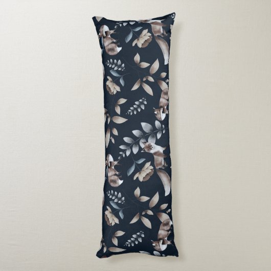 vos en roos lichaamskussen (Achterkant (Verticaal))