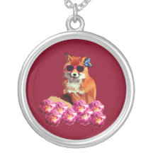 Vos en Rozen Art Ronde Ketting