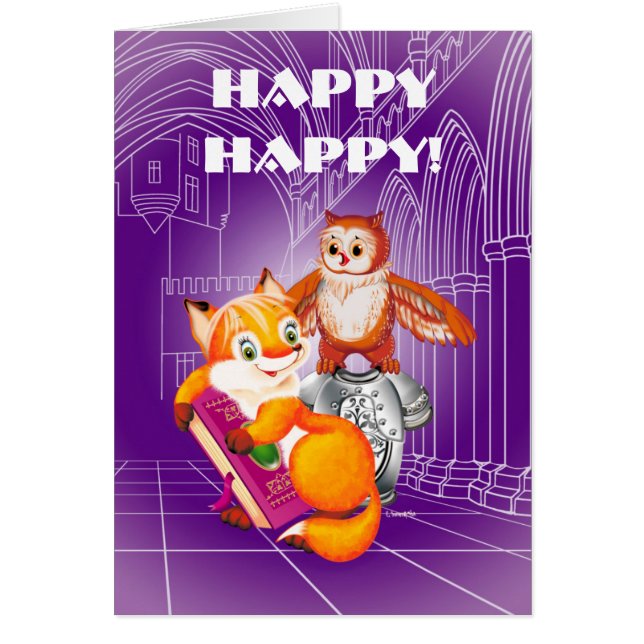 vos en uil (Voorkant)