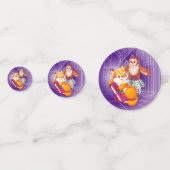 vos en uil confetti (Voorkanten)